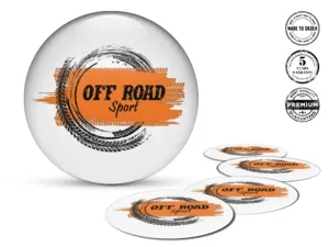 Wheel decal Custom Design Superior Dome Stickers